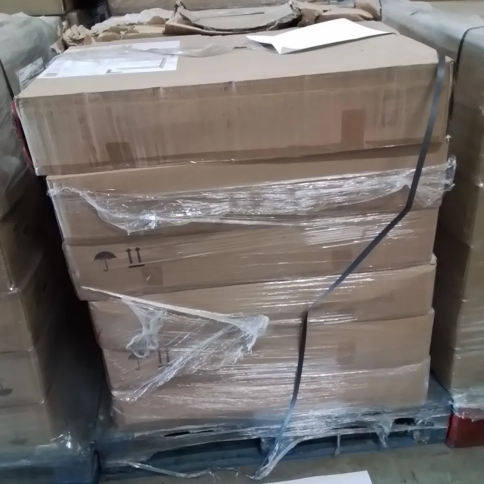 PALLET CONTAINING A LARGE QUANTITY OF BRAND NEW ZORRAS CONSOLE TABLES