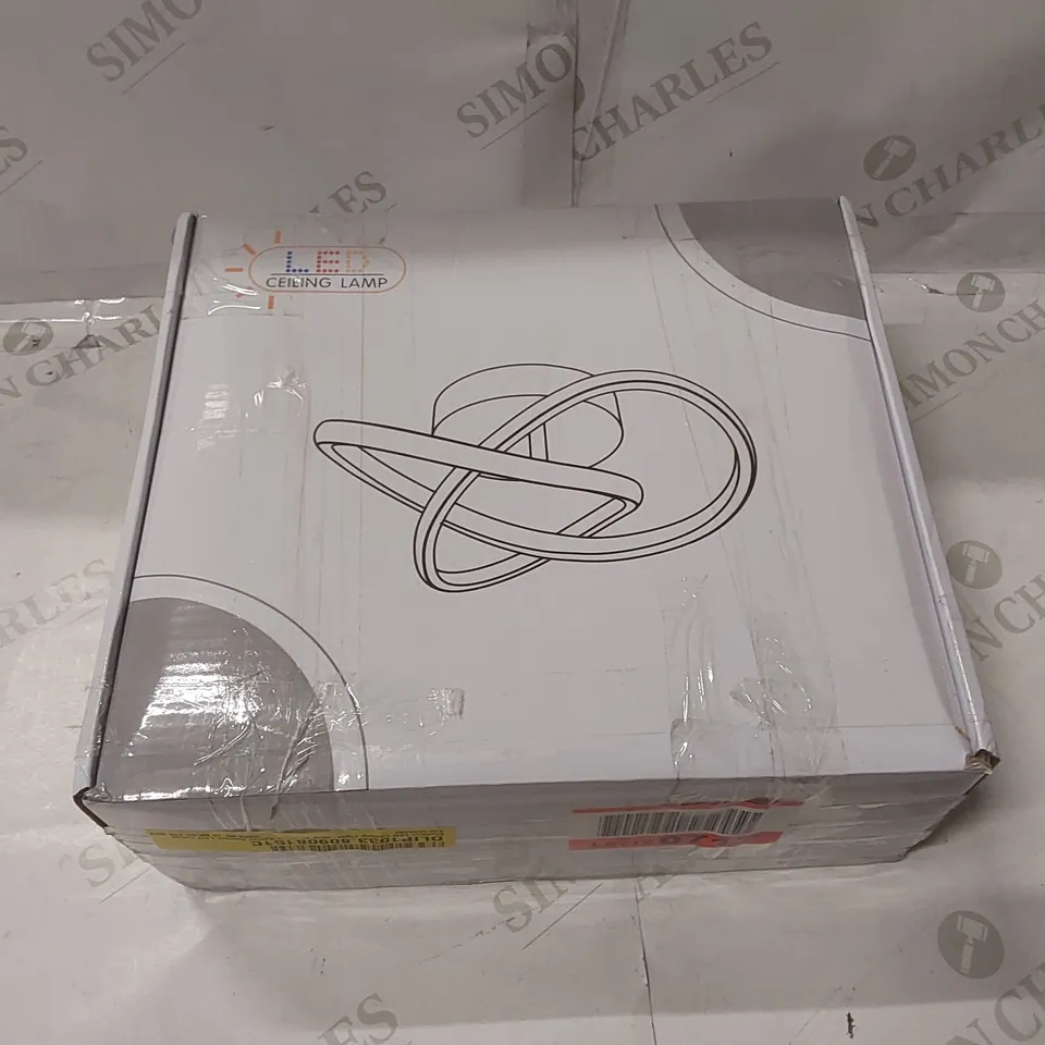 BOXED MODERN LED CEILING LIGHT, 20W MODERN SPIRAL DESIGN LED LAMP