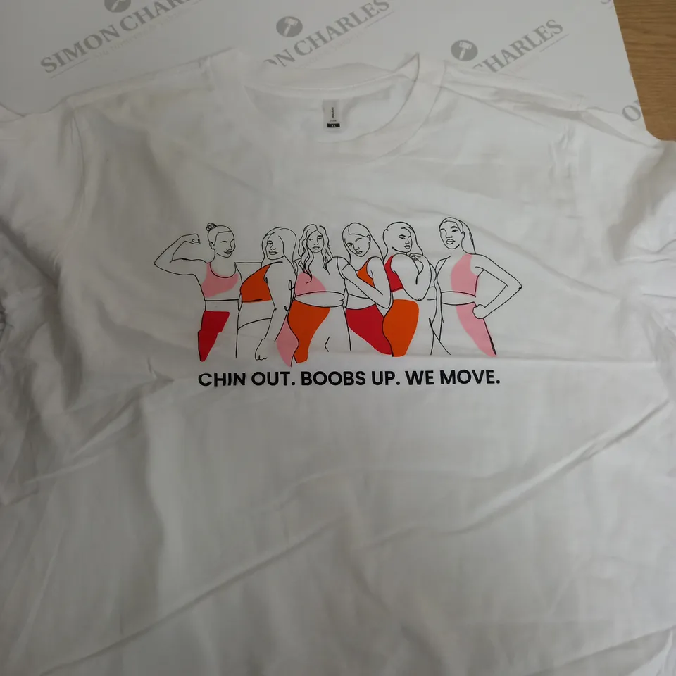 BOX OF APPROX. 10 ASSORTED AS COLOUR CUBE TSHIRT -  SIZES UNSPECIFIED
