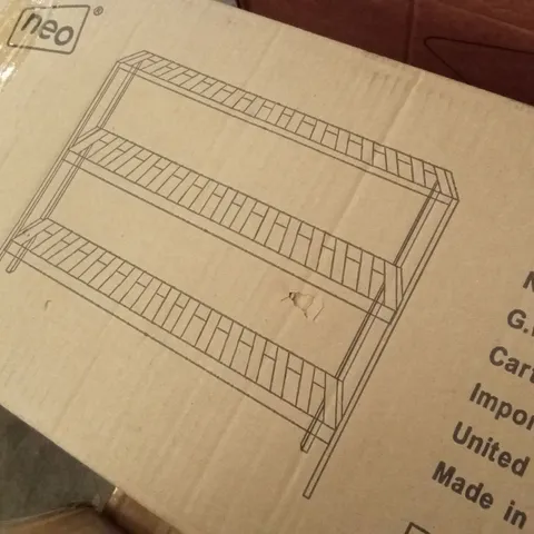 BOXED NEO BAMBOO SHOE RACK
