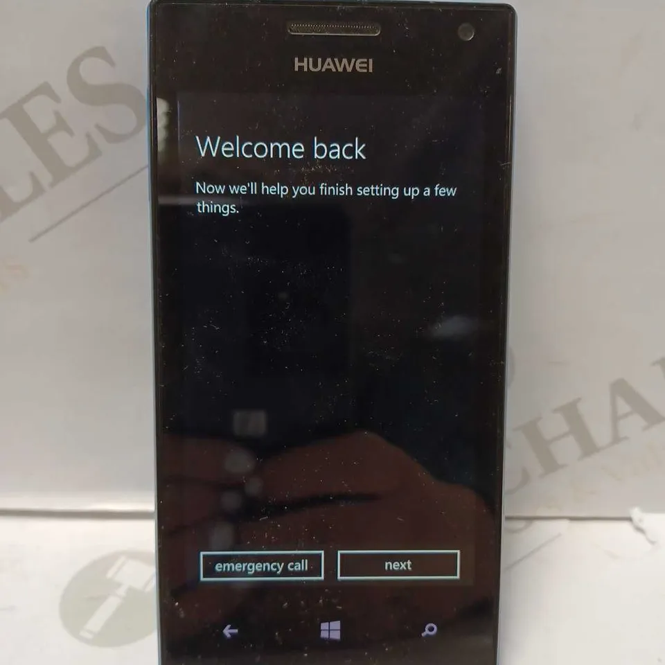 HUAWEI WINDOWS 8 PHONE - BLUE 