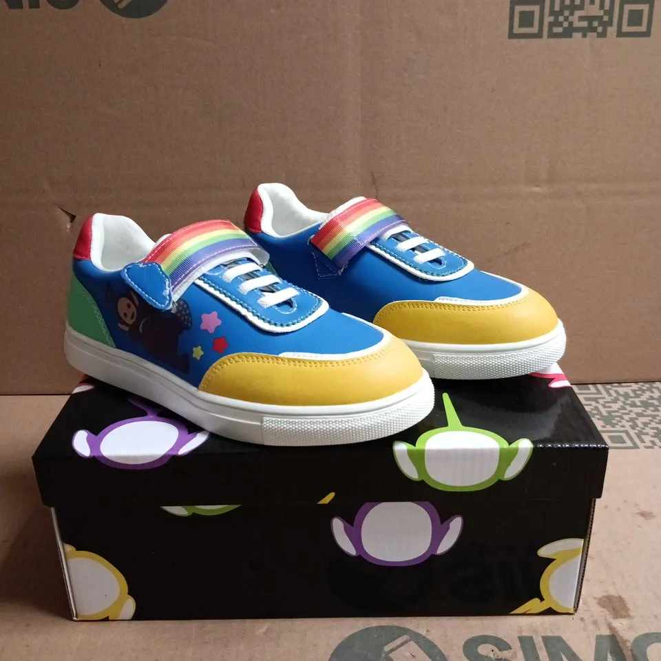 KOI KIDZ TELETUBBYLAND TRAINERS MULTI COLOURED SIZE 13