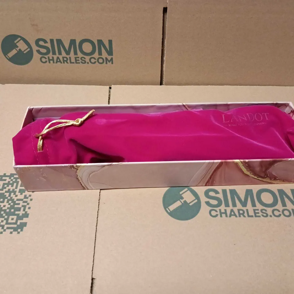 LANDOT HS168 HAIR STRAIGHTENER, BOXED WITH MANUAL