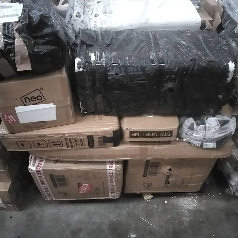 PALLET OF ASSORTED NEO PRODUCTS WHICH INCLUDE; STEAM MOP, KAMADOS, FANS ETC