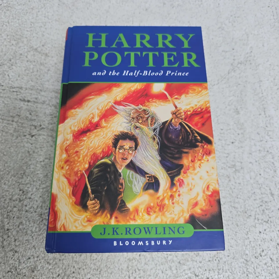 HARRY POTTER AND THE HALF-BLOOD PRINCE HARDBACK BOOK 