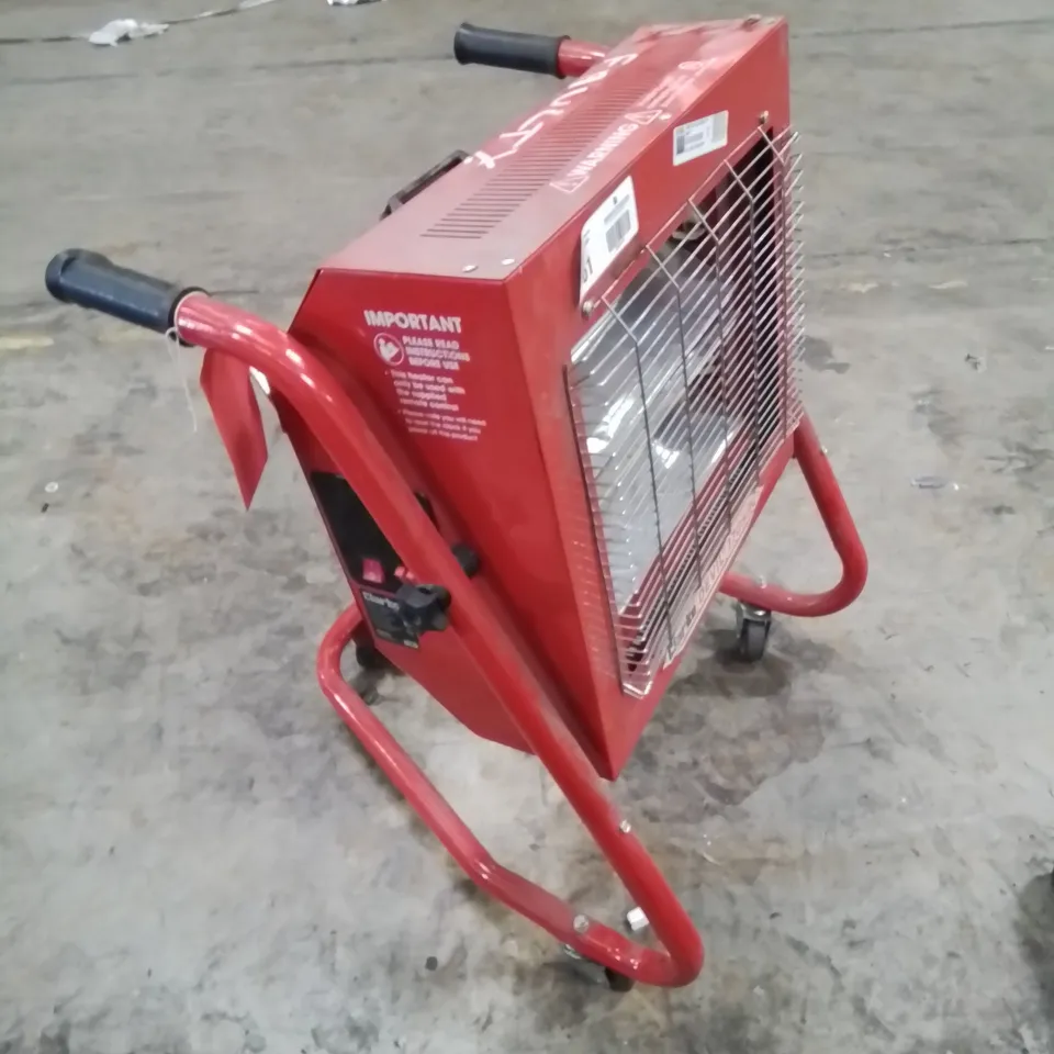  CLARKE HEAT DEVIL LARGE INDUSTRIAL PORTABLE HEATER