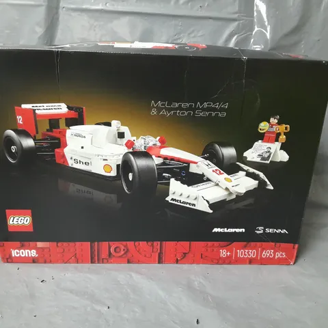 BOXED LEGO MCLAREN MP4 & AYRTON SENNA 10330