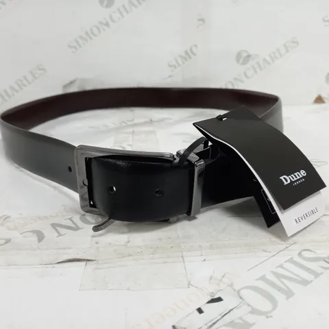 DUNE REVERSIBLE BROWN & BLACK BELT 