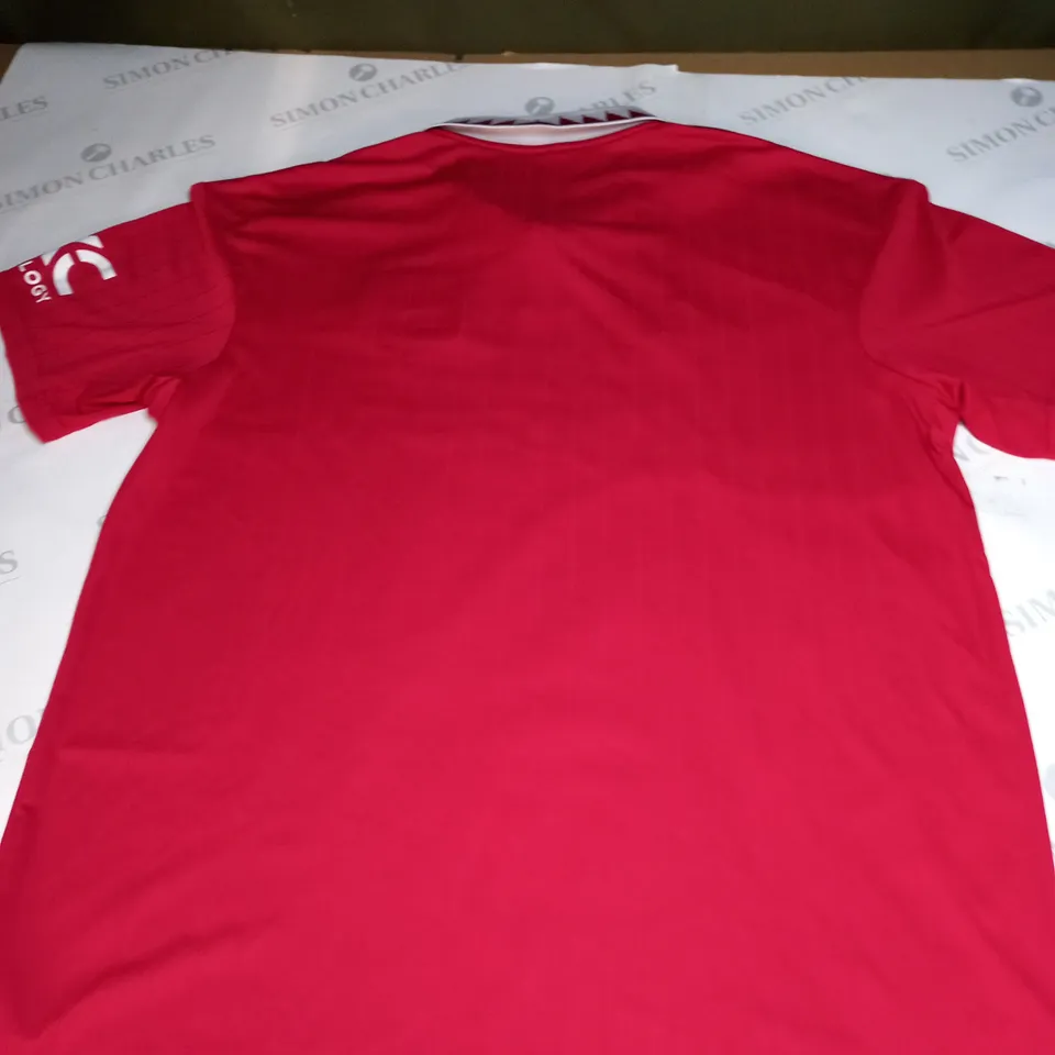 MANCHESTER UNITED FC HOME SHIRT SIZE L