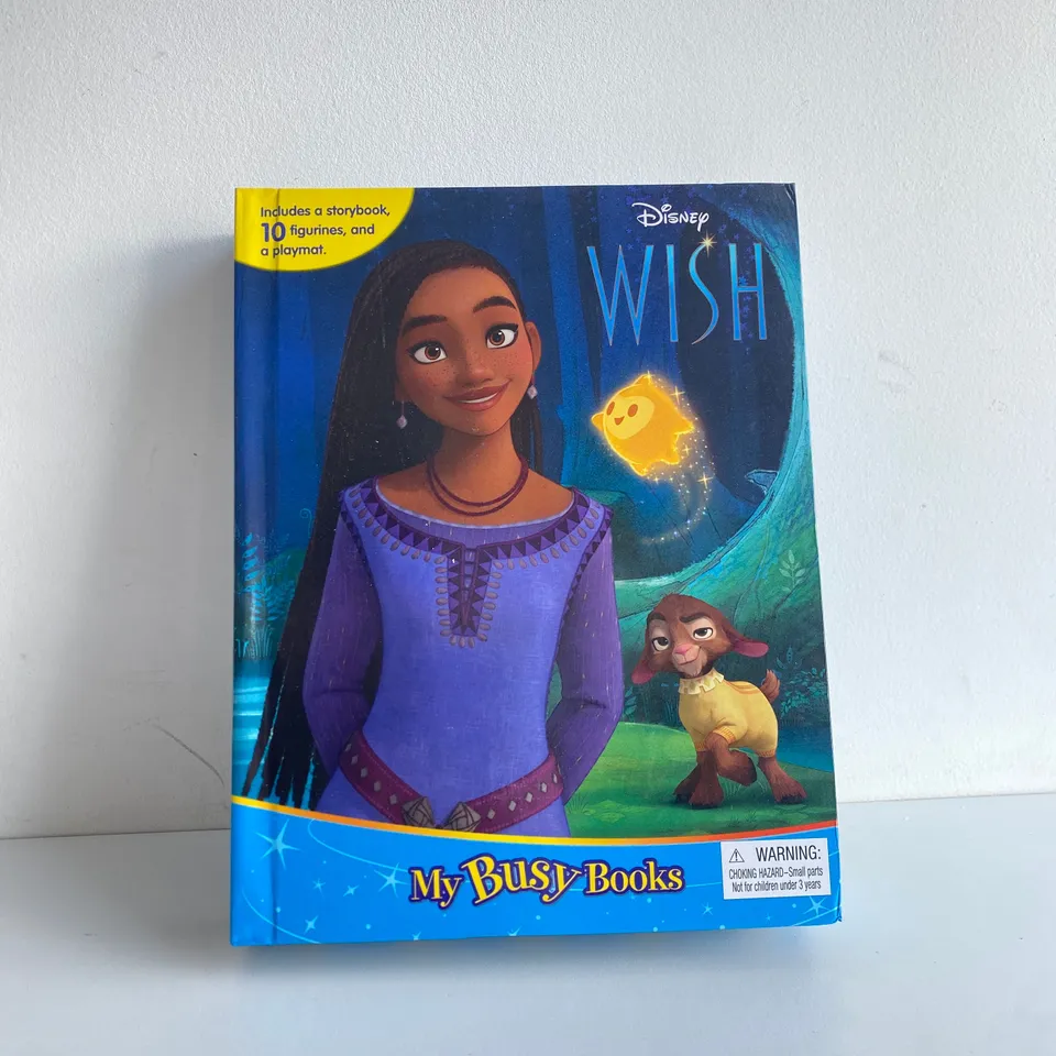 4 X DISNEY WISH BUSY BOOK