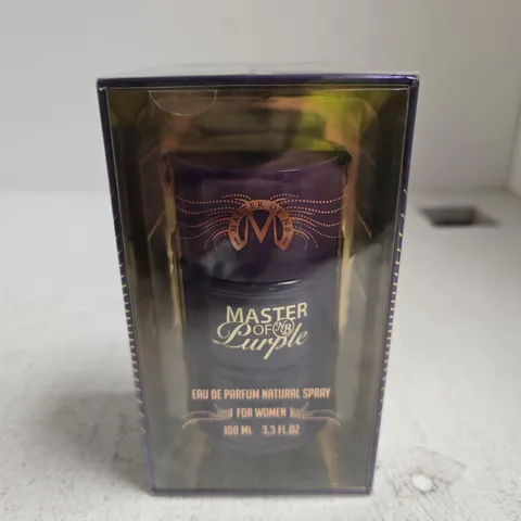 SEALED MASTER OF PURPLE EAU DE PARFUM NATURAL SPRAY FOR WOMEN – 100 ML