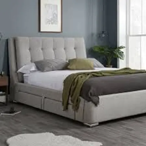 BOXED DUNELM MADISON BED FRAME 150CM MAYFAIR 4 DRAWER (4 BOXES)