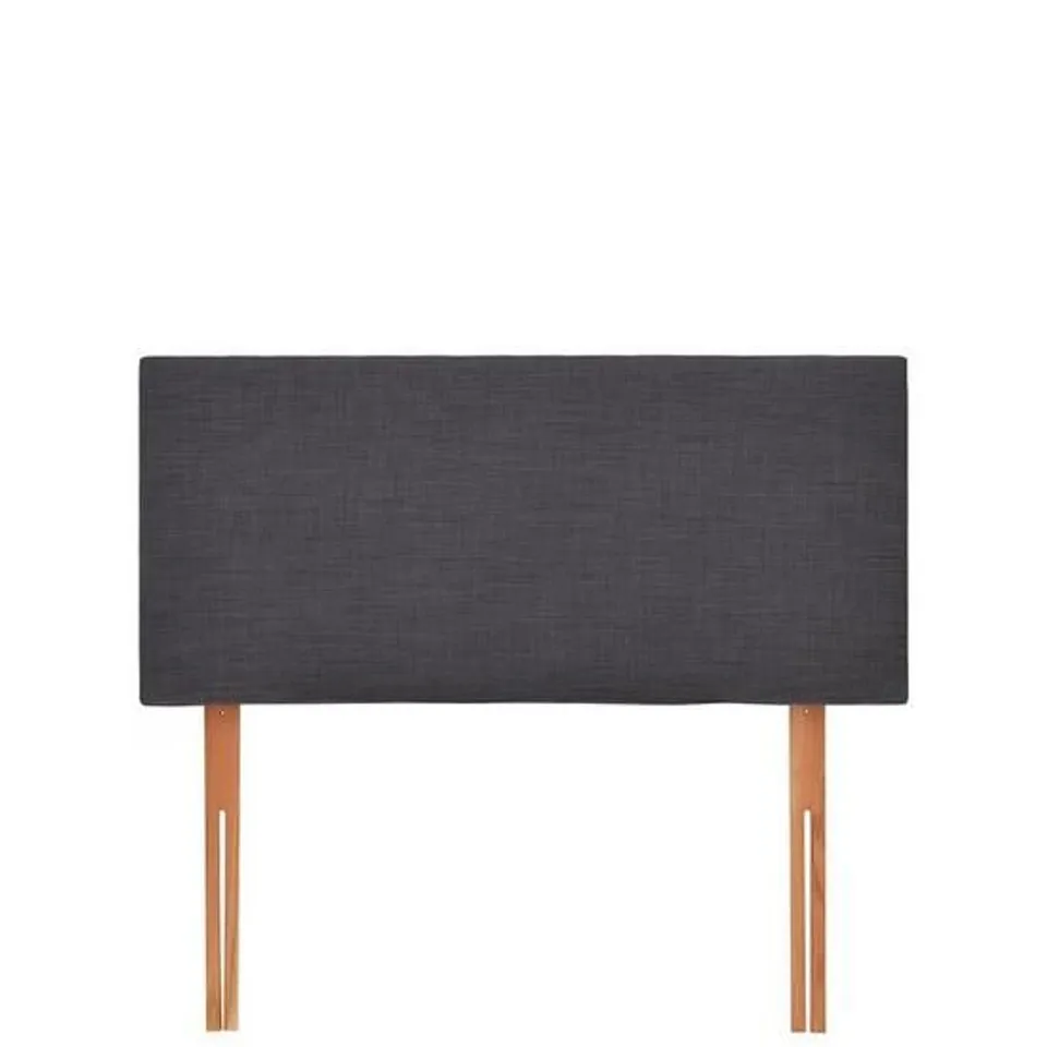 BOXED BEESTON DOUBLE HEADBOARD IN GREY (1 BOX) RRP £75