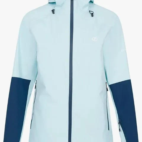 DARE2B WOMEN'S DARE2B WOMEN'S ASSERT JACKET SHELL JACKET WATER BALLET/MOONLIGHT DENIM SIZE 8