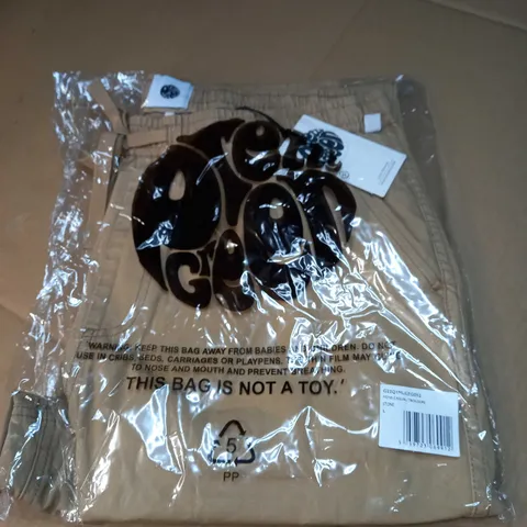 PACKAGED PRETTYGREEN STONE MENS CASUAL TROUSERS - LARGE