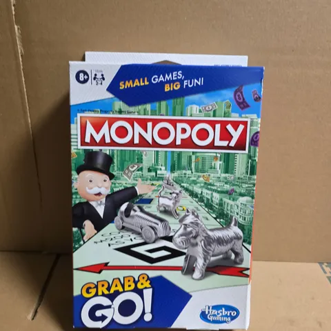 MONOPOLY GRAB & GO! BOARD GAME – HASBRO GAMING