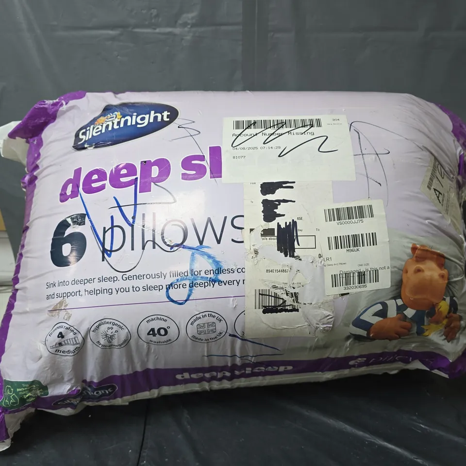 SILENTNIGHT DEEP SLEEP PILLOW PACK - SET OF 4 