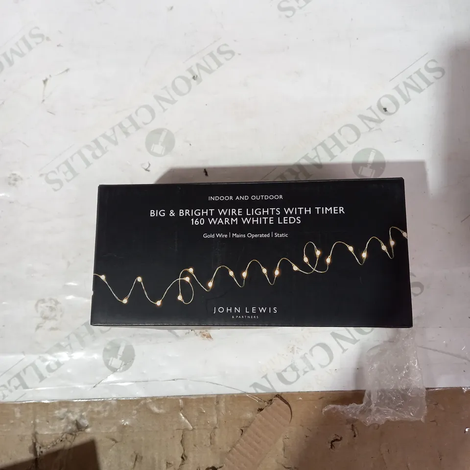 160 LED LIGHTS WHITE