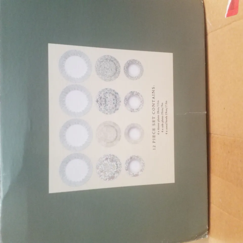 BOXED MORRIS & CO. 12 PIECE SET 
