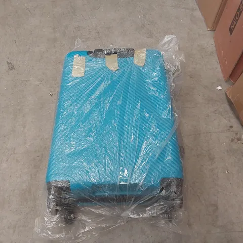 NEO ELECTRIC BLUE HARD SHELL LUGGAGE SUITCASE 