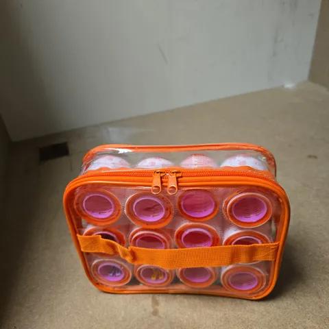 APPROXIMATELY 8 ASSORTED COSMETIC ITEMS INCLUDING HAIR ROLLERS AND WIGS