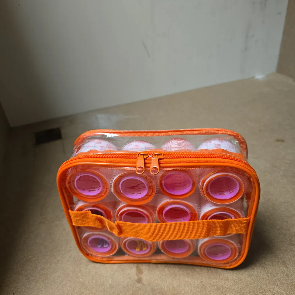 APPROXIMATELY 8 ASSORTED COSMETIC ITEMS INCLUDING HAIR ROLLERS AND WIGS 