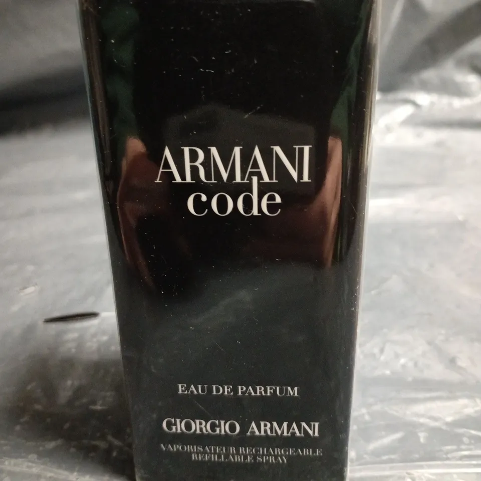 SEALED ARMANI CODE AU DE PARFUM 75ML