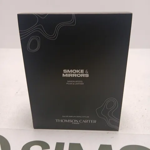 BOXED THOMSON CARTER SMOKE AND MIRRORS EAU DE PARFUM 50ML