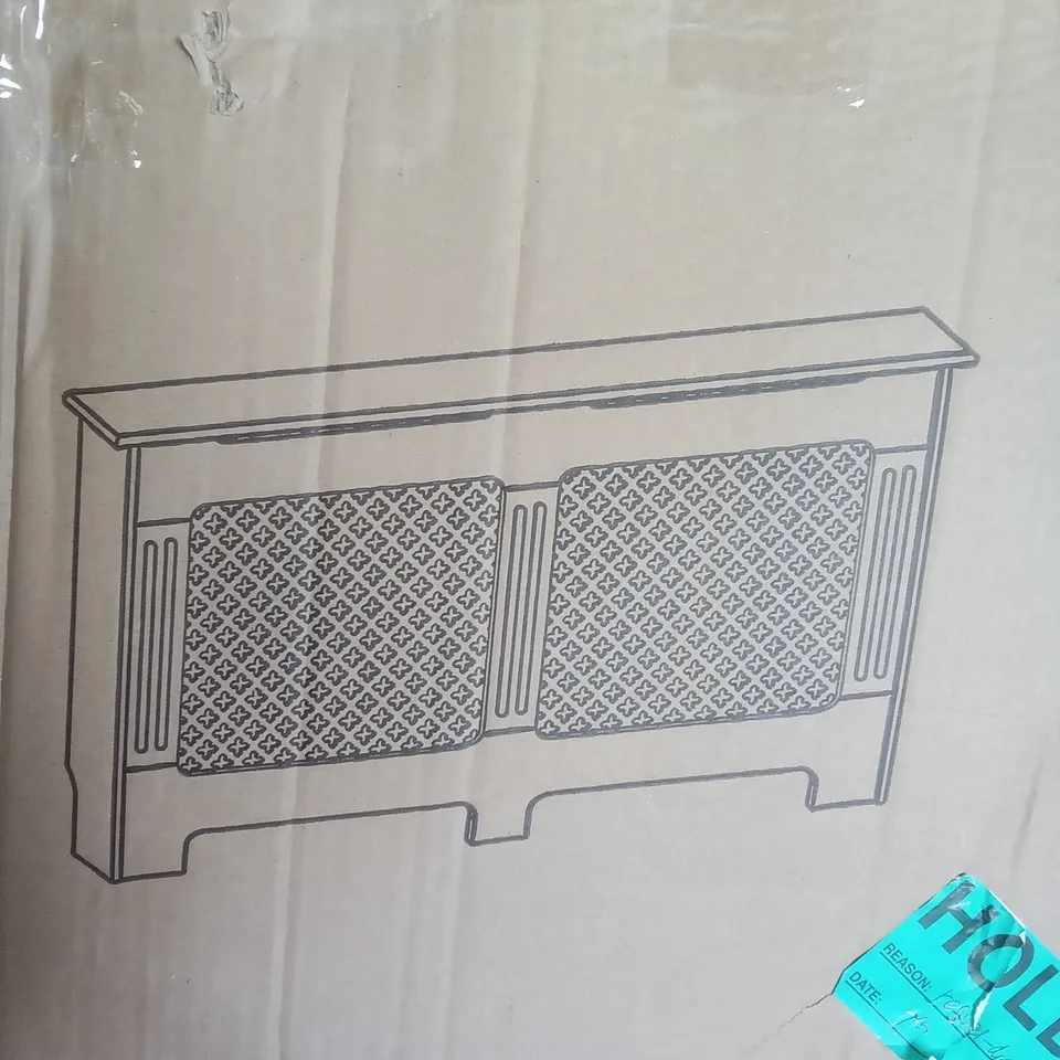 BOXED OXFORD RADIATOR COVER MEDIUM - WHITE