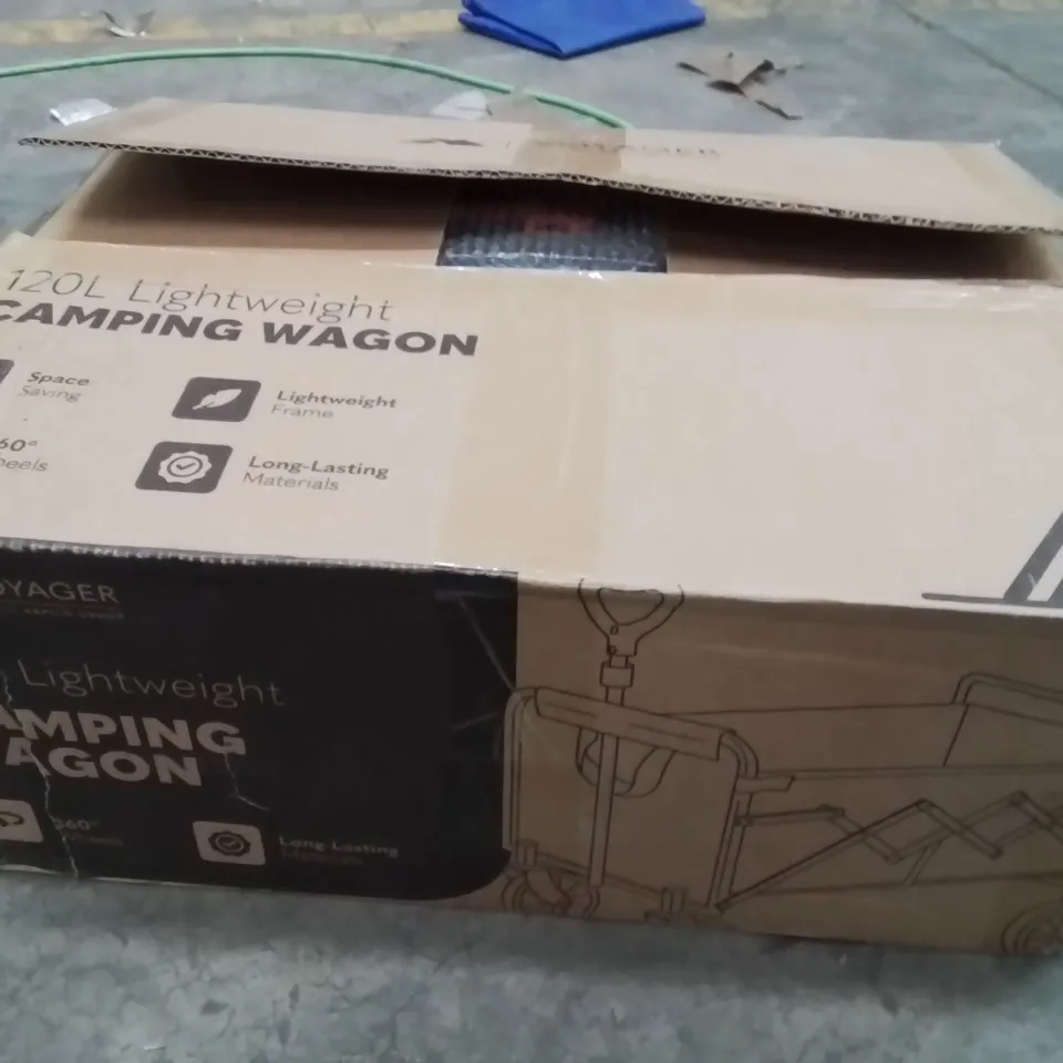 BOXED VOYAGER 120L CAMPING WAGON 