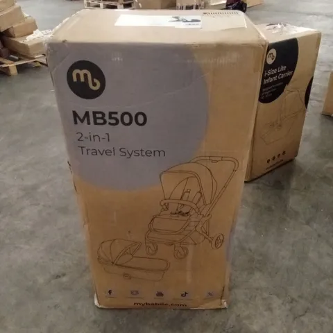 BOXED MY BABIIE MB500 TRAVEL SYSTEM 