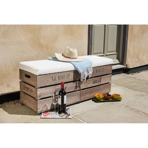 BOXED CHAMBERSVILLE STORAGE BENCH (1 BOX)