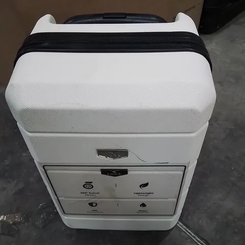 LUGG JETSET CABIN BAG WHITE