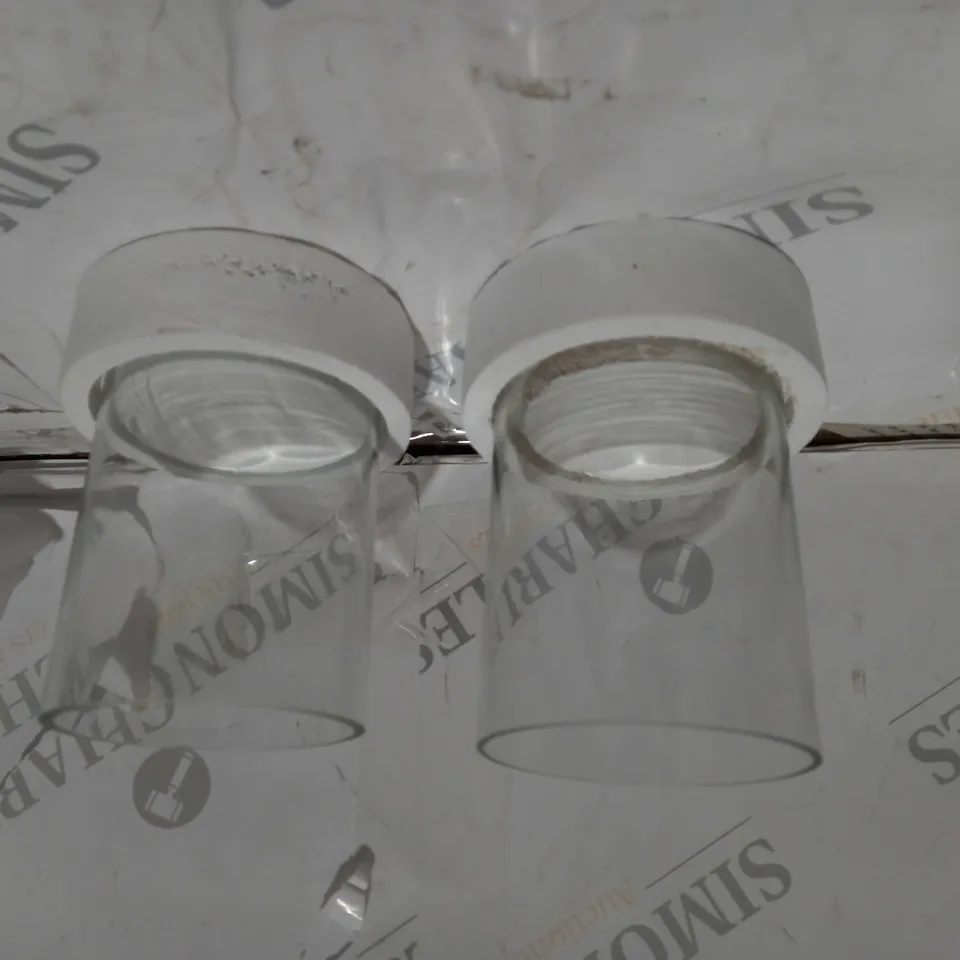 K BY KELLY HOPPEN HURRICANE SET OF 2 SMALL CANDLE HOLDERS