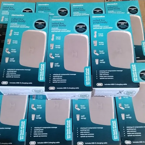 LOT OF 15 HOMEDICS MODULAIR COMPRESSION SYSTEM UNIVERSAL CONTROLLER 