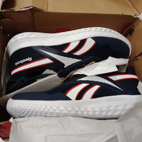 REEBOK RUSH RUNNER 5 KIDS RUNNING SHOES – UK 1, BOXED