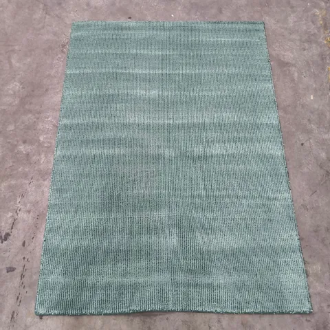 TEAL/GREEN WOVEN AREA RUG, RECTANGULAR (130X170CM)