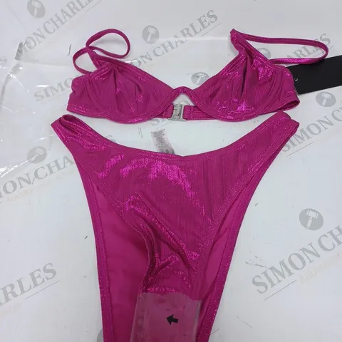 SOUTH BEACH PINK BIKINI SIZE 8