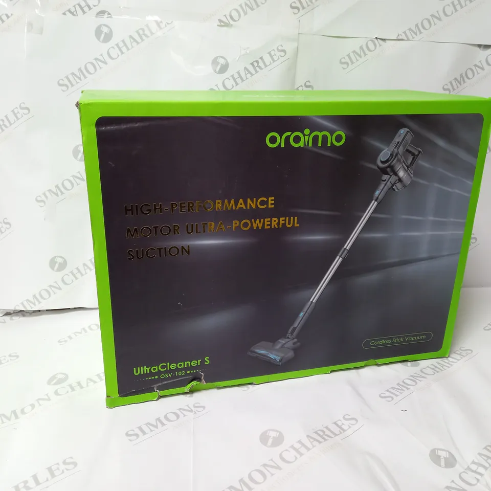 BOXED ORAIMO CORDLESS STICK VACUUM 