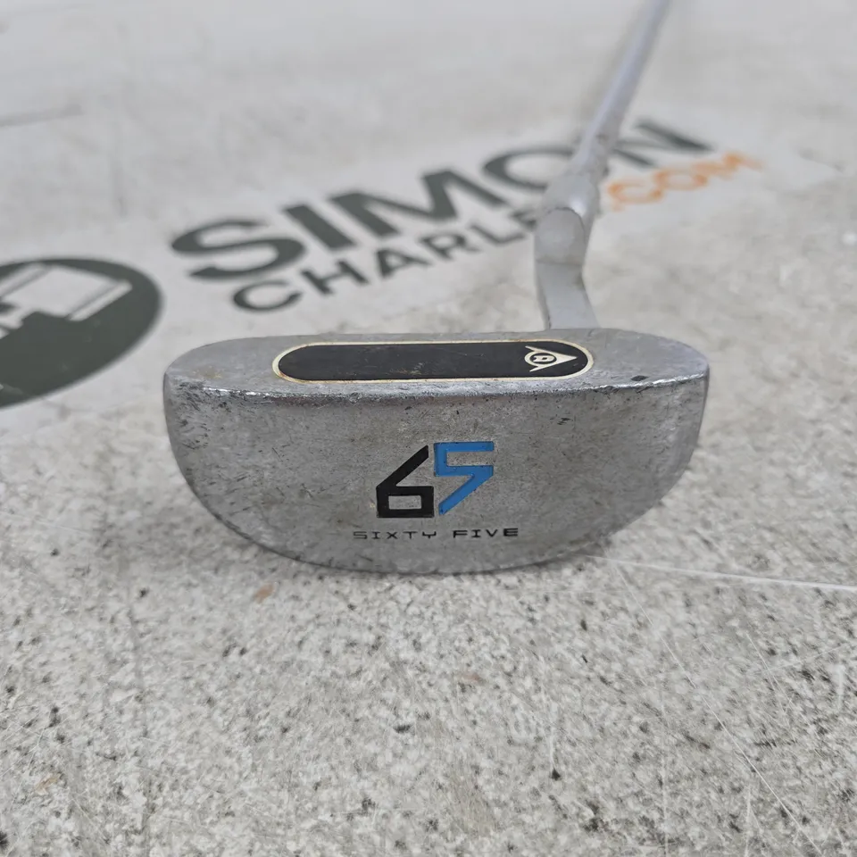 DUNLOP STEEL SHAFT GOLF PUT­TER (BLADE) – 65