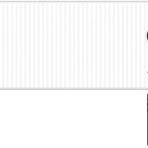 BOXED MYLEK OVERDOOR AIR CURTAIN HEATER FAN 2000W