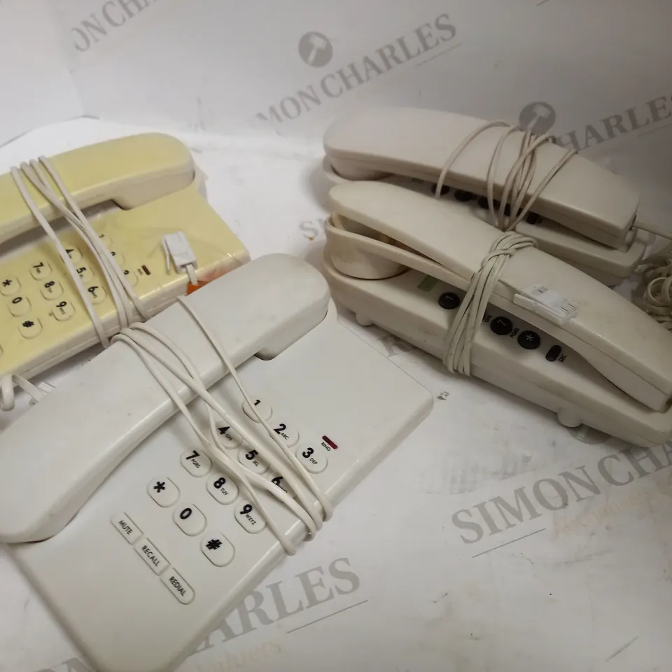 LOT OF 4 LANDLINE TELEPHONES