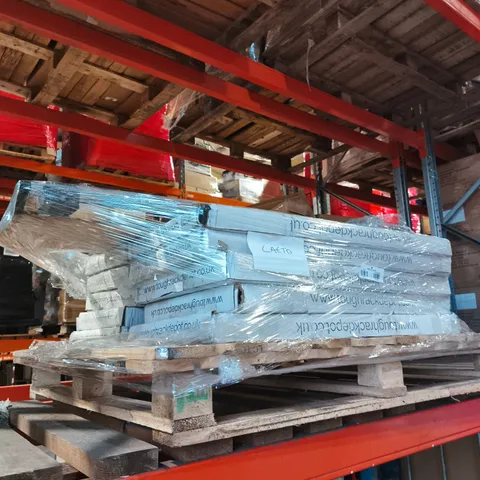 PALLET OF APPROXIMATELY 10 PACKS OF TOUGHRACKDEPOT RACKING AND OFFICE PAPER TRIMMER