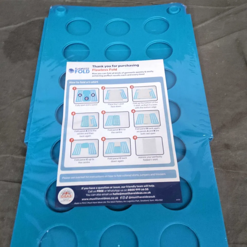 FLAWLESS FOLD T-SHIRT FOLDING BOARD – 