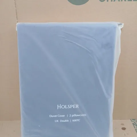 HOLSER DUVET COVER SET – UK DOUBLE, 600TC, 2 PILLOWCASES