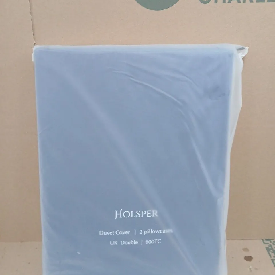 HOLSER DUVET COVER SET – UK DOUBLE, 600TC, 2 PILLOWCASES