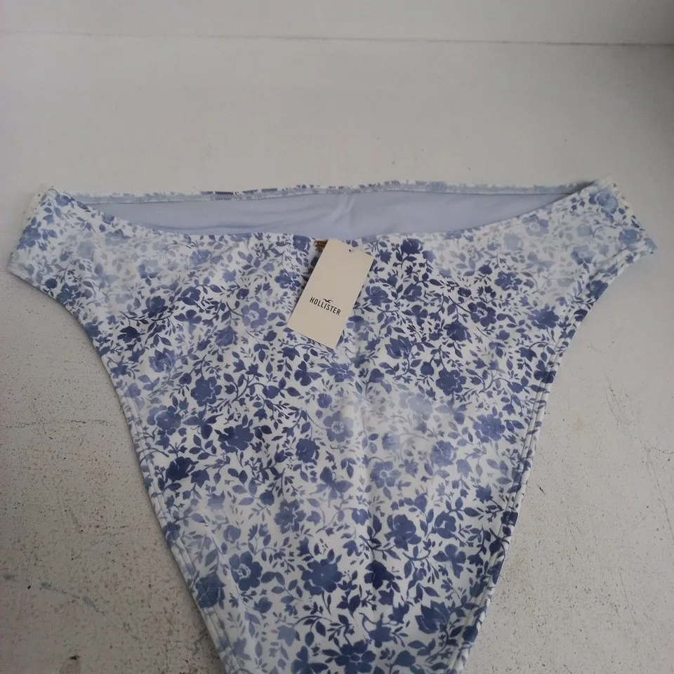 HOLLISTER FLORAL BIKINI BOTTOMS – UK SIZE XL