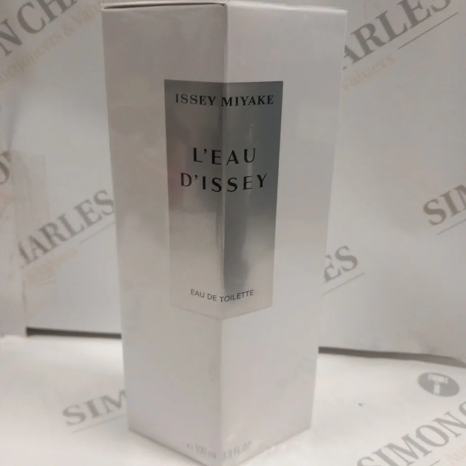 BOXED AND SEALED ISSEY MIYAKE L'EAU D'ISSEY EAU DE TOILETTE 100ML