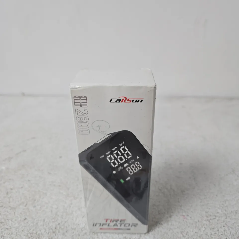 CARSUN TYRE INFLATOR – DIGITAL PORTABLE AIR COMPRESSOR (BOXED)