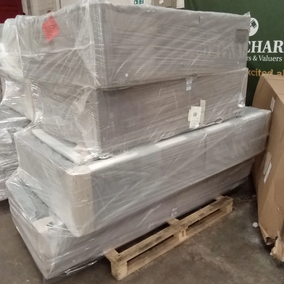 PALLET OF ASSORTED DESIGNER DIVAN BASES 